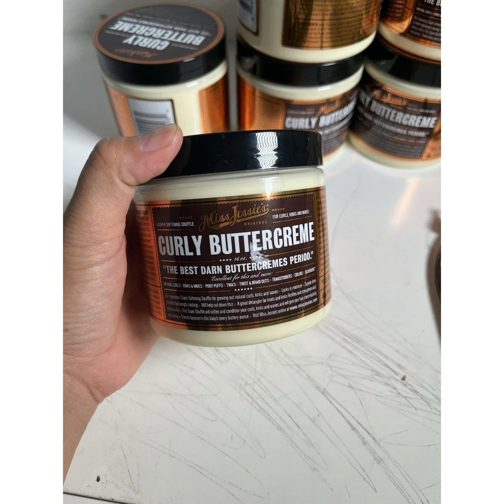 Miss Jessie's Curly Buttercreme 16oz | Curl Moisturizer | Frizz Control Cream